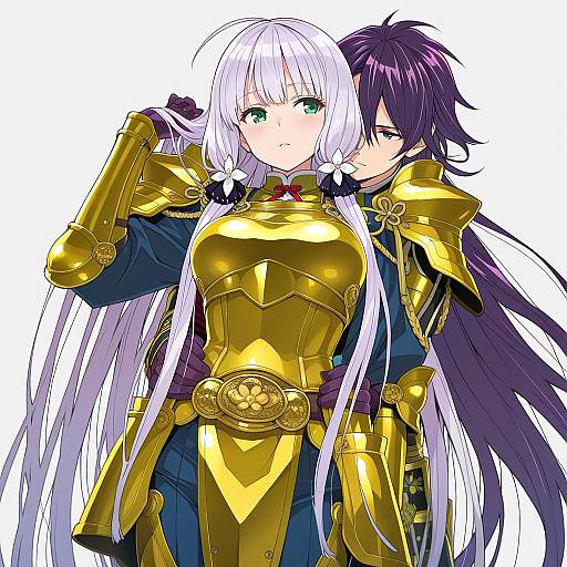 Illustration of Hachisuka kotetsu, touken ranbu in the style of Saeki tatsuya