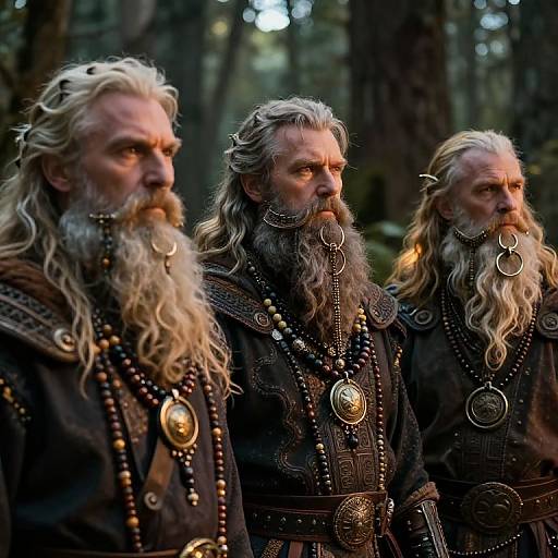 Fantasy Warrior Beard Styles