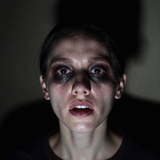 Analog Horror Distorted Face