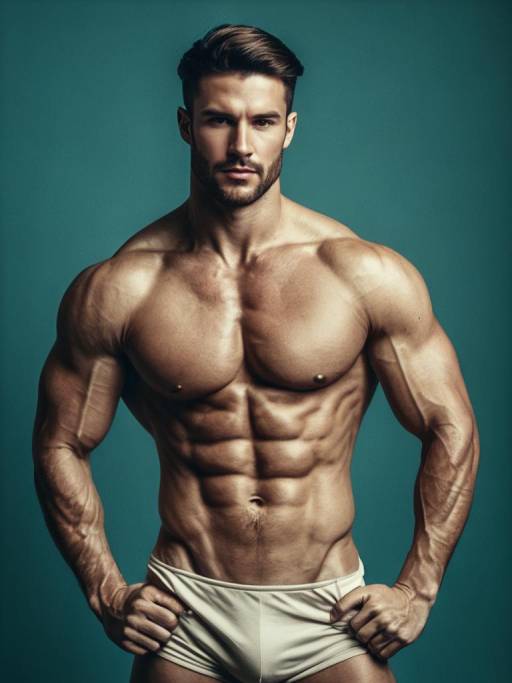 Photorealistic Male Portrait in Costume