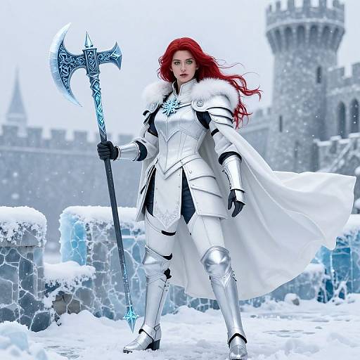 Red-Haired Warrior of Frostspire Fortress