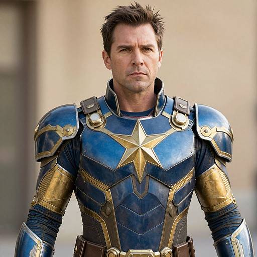 Realistic Nova Cosplay in Natural Light