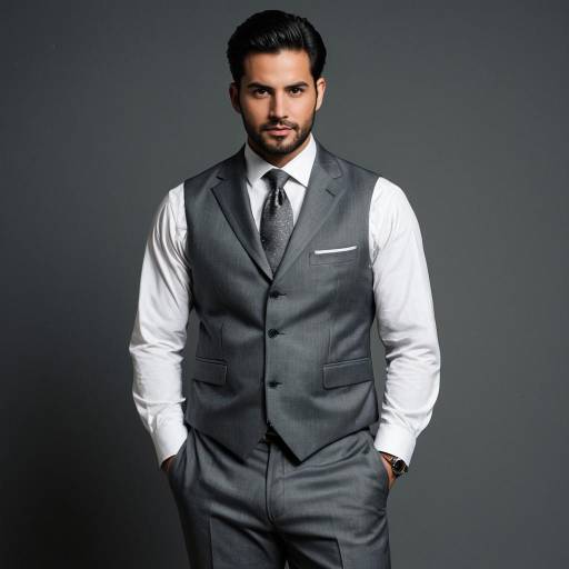 Stylish Man in Formal Marriage Suit
