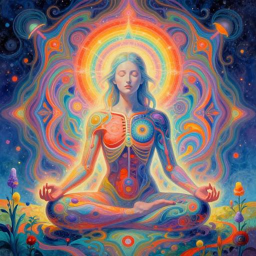 Alex Gray Psychedelic Meditative Vision