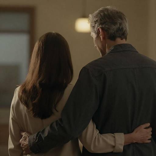 Intimate Moment in Dim Lighting