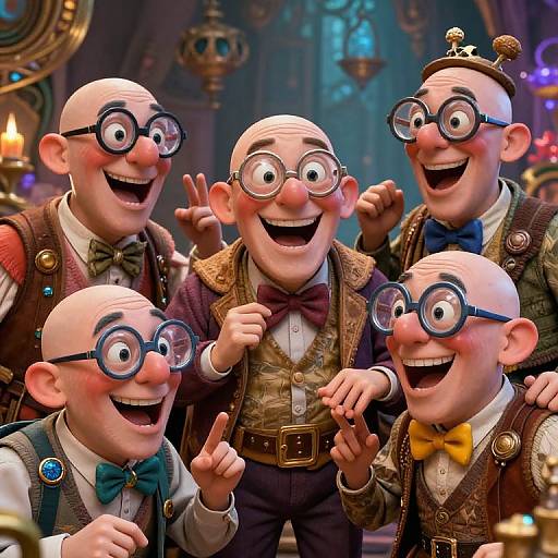 Funny Bald Characters in Fantasy