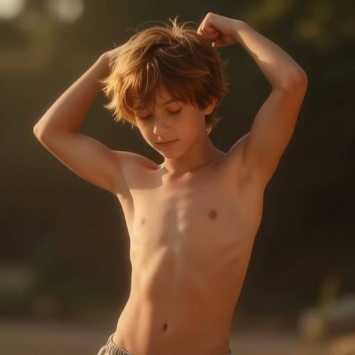 Peaceful Summer Dance Scene