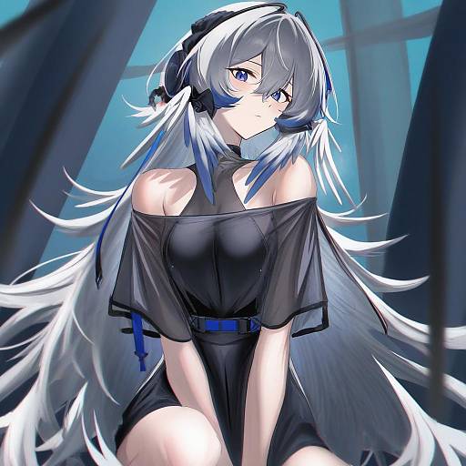 Illustration of Mulberry (arknights), arknights in the style of Ulrich (tagaragakuin)