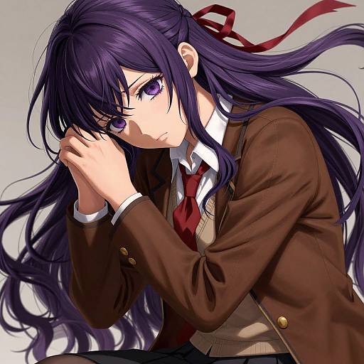 Hyper-Realistic Matou Sakura Portrait