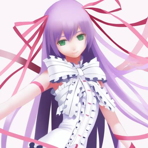 Illustration of Al azif, demonbane in the style of Lokulo no mawashimono