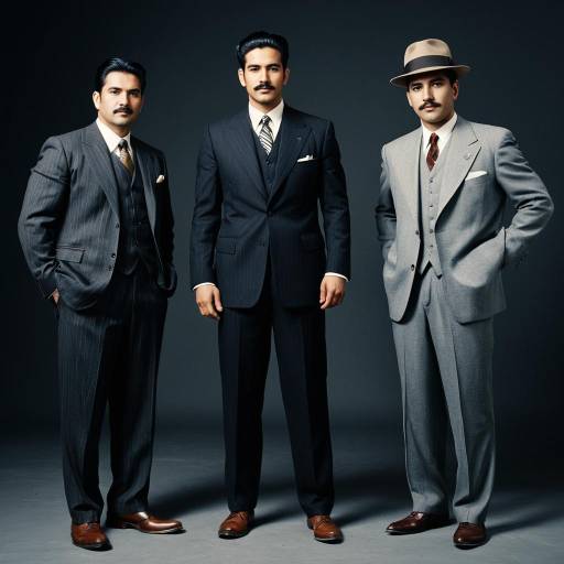 Vintage 1940s Men's Fashion Group