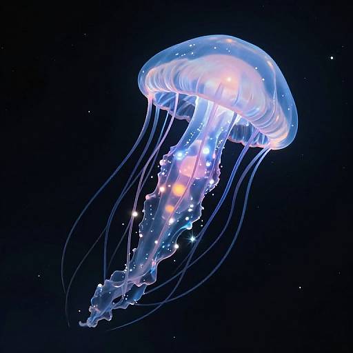 Colossal Jellyfish Spinning Galaxies