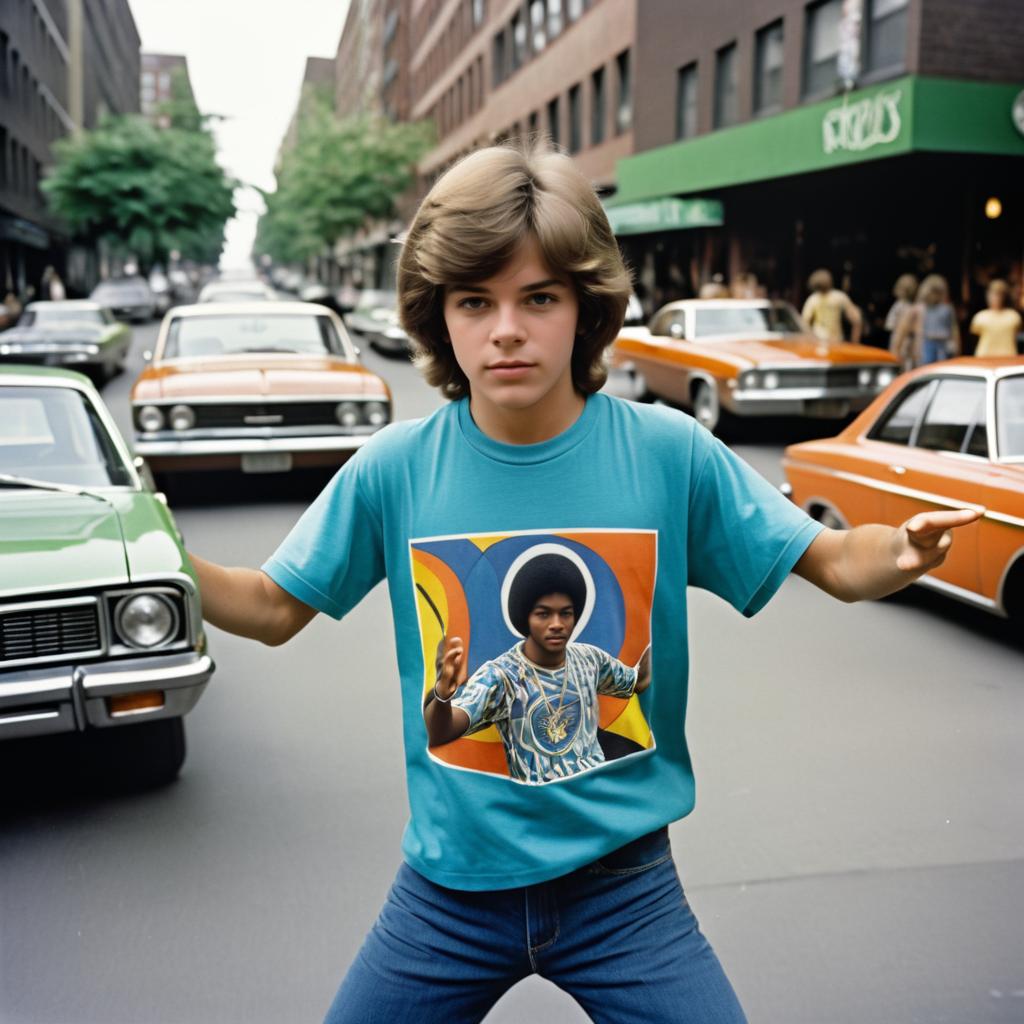 1970s Seattle Street Dance Photograph