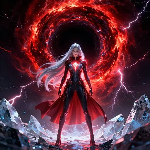 Ultra Realistic Female Super Saiyan