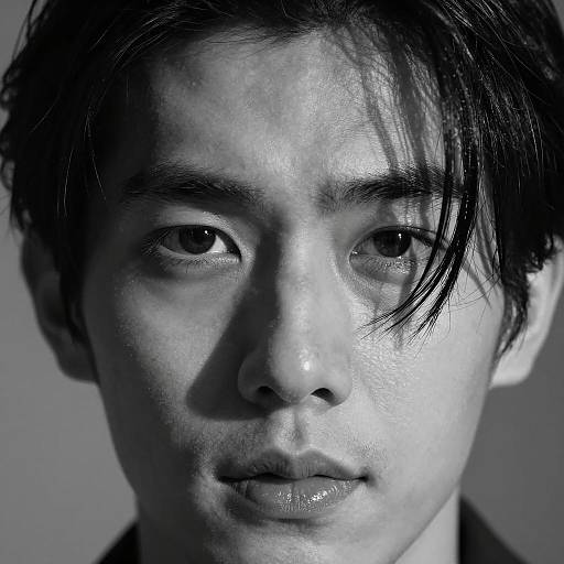 Intense Black and White Portrait Photography