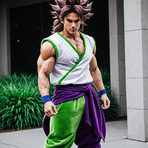 Broly DBS Cosplay with Furry Tail
