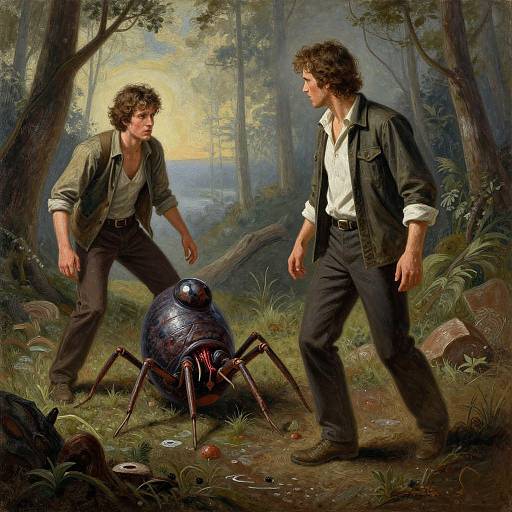 Horror Landscape: Human to Botfly Mutation