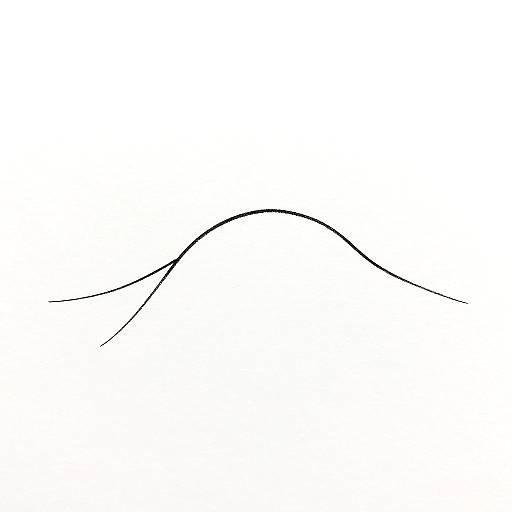 Minimalist Strich Line Art