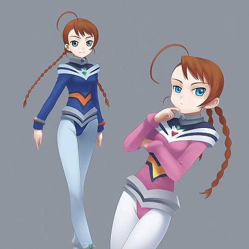 Illustration of Arika yumemiya, my-otome in the style of Jiffic