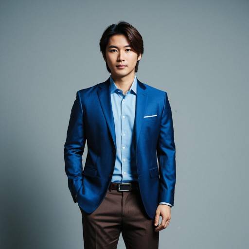 Stylish Male in Photorealistic Suit