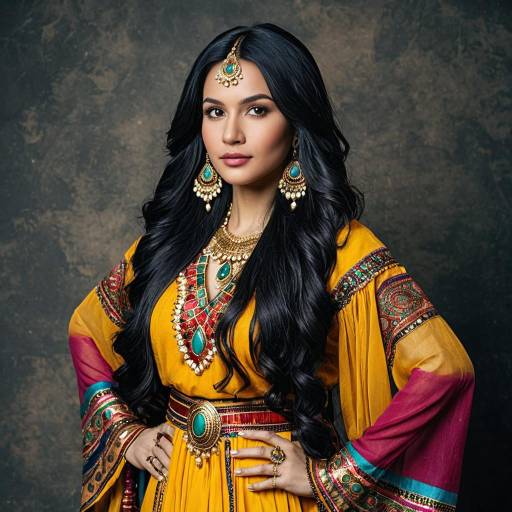 Elegant Bohemian Cosplay Costume Design