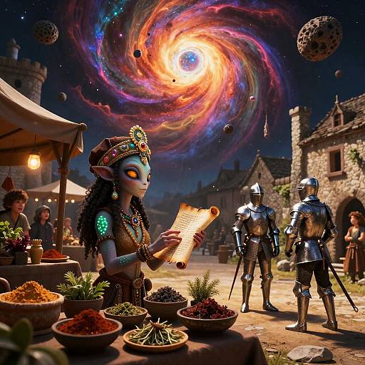 Nebular Bazaar and Medieval Joust