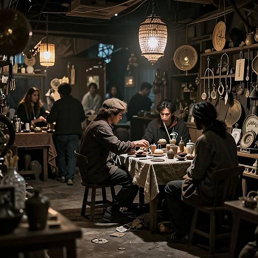 Silent Shadow Market of Echoes