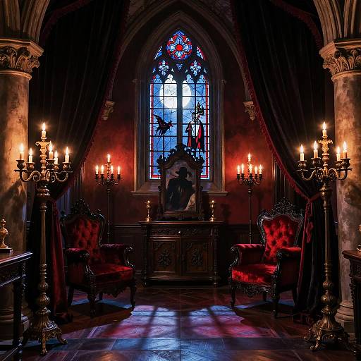 Gothic Vampire Interior Design