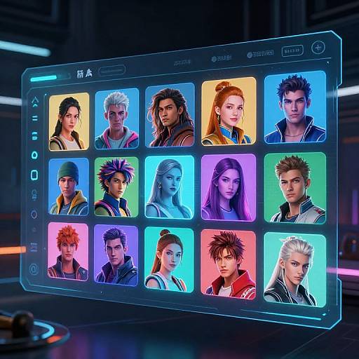 Futuristic Character Image Generator