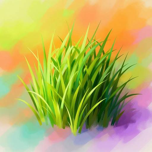 Digital Art Tutorial: Drawing Realistic Grass