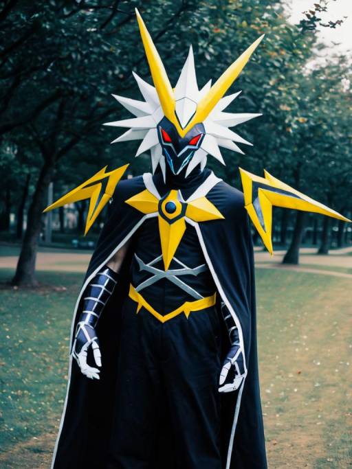 Realistic Necrozma Cosplay by Man
