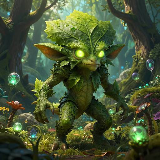 Leaf Leshy in Mystical Forest