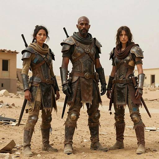 Post-Apocalyptic Survivor Characters Concept