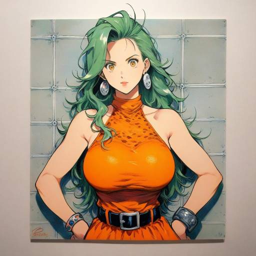 Elegant Dorohedoro Girl Portrait