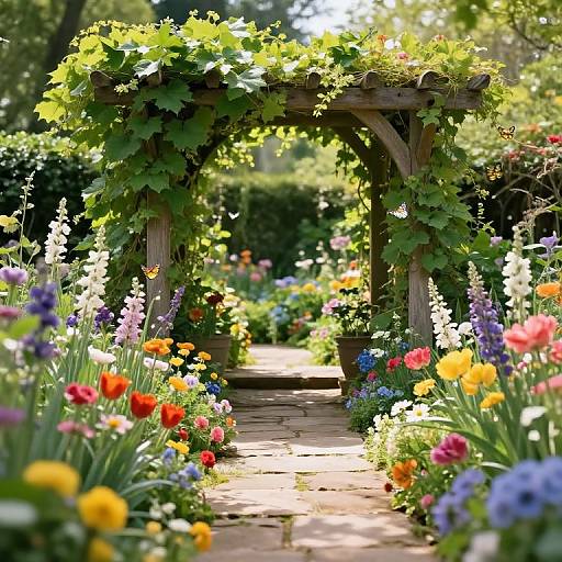 Samantha's Secret Spring Garden