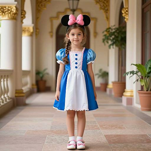Whimsical Disney Junior Costume Portrait
