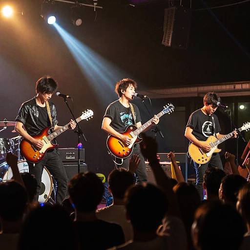 Energetic Live Band Performance