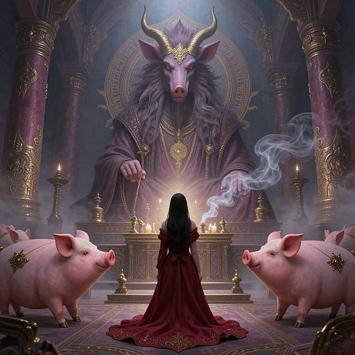 Time Lord Worship at Pig Temple