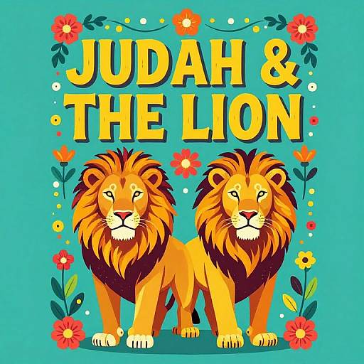 Vibrant Judah & The Lion Poster