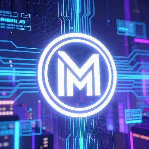 MNHR Emblem on Futuristic Interface