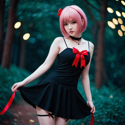 Captivating Lucy Elfen Lied Cosplay Design