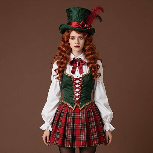 Victorian Steampunk Mad Hatter Costume