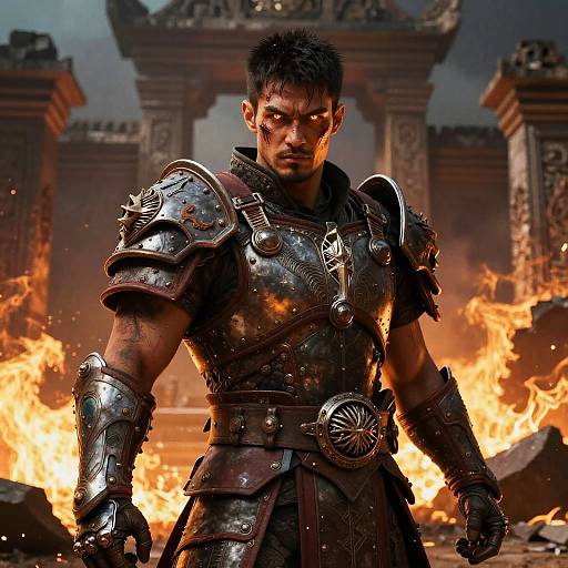 Legendary Mortal Kombat Warrior Portrait