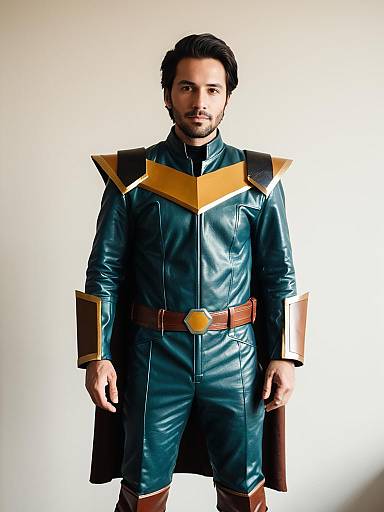 Man in Wildrider G1 Cosplay Costume