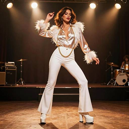 70s Groove Master Dancing in Style