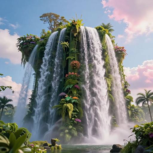 Magnificent Hanging Garden in Sky