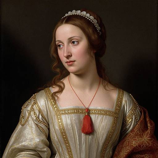 Artemisia Gentileschi as Saint Catherine