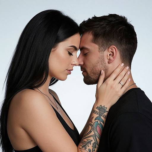 Intimate Portrait of a Passionate Couple