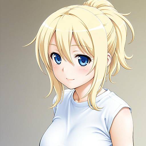 Illustration of Aoyama blue mountain, gochuumon wa usagi desu ka? in the style of Fuji shinobu