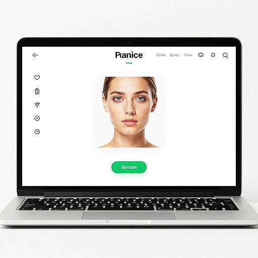 Minimalistic Wrinkle Remover App UI